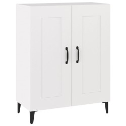 vidaXL Aparador de madera contrachapada blanco 69,5x34x90 cm