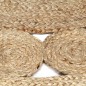 vidaXL Alfombra hecha a mano de yute trenzado 150 cm vidaXL Alfombra hecha a mano de yute trenzado 150 cm