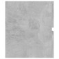 vidaXL Mueble con lavabo madera de ingeniería gris hormigón vidaXL Mueble con lavabo madera de ingeniería gris hormigón
