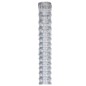 vidaXL Valla de jardín de acero galvanizado plateado 50x1,6 m vidaXL Valla de jardín de acero galvanizado plateado 50x1,6 m