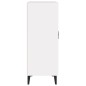 vidaXL Aparador de madera contrachapada blanco 69,5x34x90 cm vidaXL Aparador de madera contrachapada blanco 69,5x34x90 cm