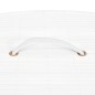 vidaXL Cesto para la ropa sucia de esquina bambú blanco 60 L vidaXL Cesto para la ropa sucia de esquina bambú blanco 60 L