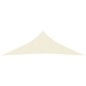 vidaXL Toldo de vela HDPE color crema 160 g/m² 2,5x2,5x3,5 m vidaXL Toldo de vela HDPE color crema 160 g/m² 2,5x2,5x3,5 m
