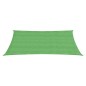 vidaXL Toldo de vela HDPE verde claro 160 g/m² 2x4 m vidaXL Toldo de vela HDPE verde claro 160 g/m² 2x4 m