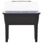 vidaXL Jardinera elevada 77x38,7x82 cm PP vidaXL Jardinera elevada 77x38,7x82 cm PP