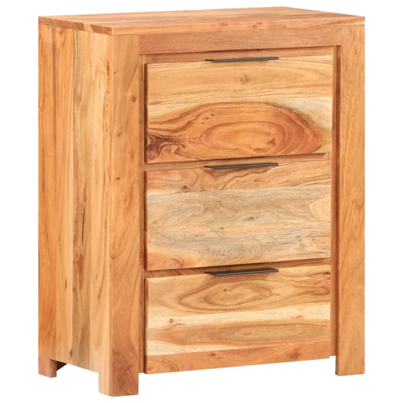 vidaXL Aparador de madera maciza de acacia 59x33x75 cm vidaXL Aparador de madera maciza de acacia 59x33x75 cm
