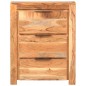 vidaXL Aparador de madera maciza de acacia 59x33x75 cm vidaXL Aparador de madera maciza de acacia 59x33x75 cm