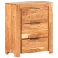 vidaXL Aparador de madera maciza de acacia 59x33x75 cm vidaXL Aparador de madera maciza de acacia 59x33x75 cm