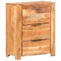 vidaXL Aparador de madera maciza de acacia 59x33x75 cm vidaXL Aparador de madera maciza de acacia 59x33x75 cm