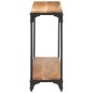 vidaXL Mesa consola de madera maciza de acacia 110x30x75 cm vidaXL Mesa consola de madera maciza de acacia 110x30x75 cm