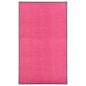vidaXL Felpudo lavable rosa 90x150 cm vidaXL Felpudo lavable rosa 90x150 cm