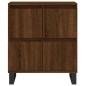 vidaXL Aparadores 2 piezas madera contrachapada marrón roble vidaXL Aparadores 2 piezas madera contrachapada marrón roble
