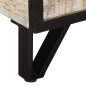 vidaXL Mueble de TV de madera maciza de acacia 110x30x41 cm
