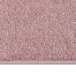 vidaXL Alfombra de pelo corto rosa 140x200 cm