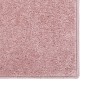vidaXL Alfombra de pelo corto rosa 140x200 cm