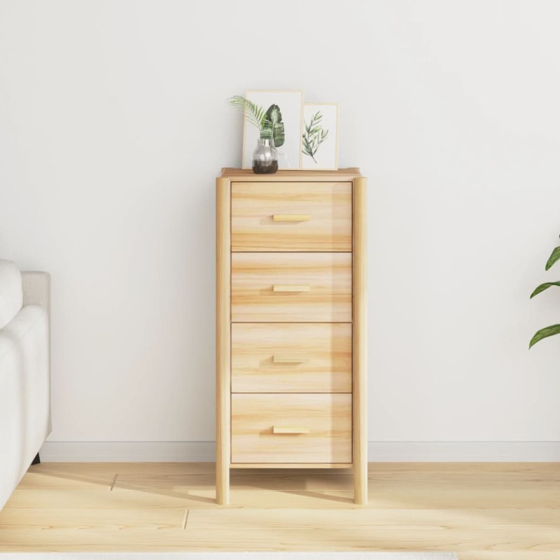vidaXL Aparador alto madera contrachapada 42x38x90 cm vidaXL Aparador alto madera contrachapada 42x38x90 cm