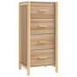 vidaXL Aparador alto madera contrachapada 42x38x90 cm vidaXL Aparador alto madera contrachapada 42x38x90 cm