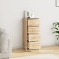 vidaXL Aparador alto madera contrachapada 42x38x90 cm vidaXL Aparador alto madera contrachapada 42x38x90 cm