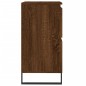 vidaXL Aparadores 2 piezas madera contrachapada marrón roble vidaXL Aparadores 2 piezas madera contrachapada marrón roble