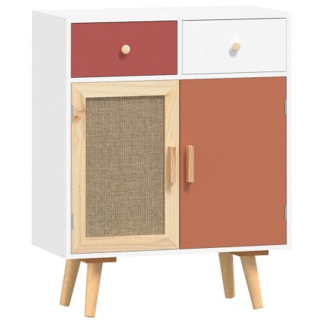 vidaXL Aparador con cajones madera contrachapada 60x30x75,5 cm