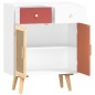 vidaXL Aparador con cajones madera contrachapada 60x30x75,5 cm vidaXL Aparador con cajones madera contrachapada 60x30x75,5 cm