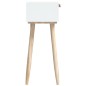 vidaXL Mesa consola con cajones madera contrachapada 105x30x75 cm vidaXL Mesa consola con cajones madera contrachapada 105x30x75 cm