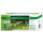 HI Lámparas solares LED de jardín 4 unidades acero inoxidable 36 cm HI Lámparas solares LED de jardín 4 unidades acero inoxidable 36 cm