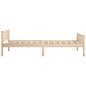 vidaXL Estructura de cama de madera maciza de pino 100x200 cm vidaXL Estructura de cama de madera maciza de pino 100x200 cm