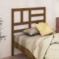 vidaXL Cabecero de cama madera maciza de pino marrón miel 96x4x104 cm vidaXL Cabecero de cama madera maciza de pino marrón miel 96x4x104 cm