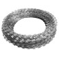 vidaXL Alambre para concertina BTO-22 con clips acero galvanizado 150m vidaXL Alambre para concertina BTO-22 con clips acero galvanizado 150m