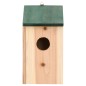 vidaXL Casa para pájaros 10 unidades madera maciza de abeto 12x12x22cm vidaXL Casa para pájaros 10 unidades madera maciza de abeto 12x12x22cm