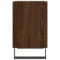 vidaXL Mesita de noche madera de ingeniería roble marrón 40x30x50 cm vidaXL Mesita de noche madera de ingeniería roble marrón 40x30x50 cm