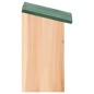 vidaXL Casa para pájaros 10 unidades madera maciza de abeto 12x12x22cm vidaXL Casa para pájaros 10 unidades madera maciza de abeto 12x12x22cm