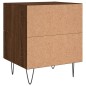vidaXL Mesita de noche madera de ingeniería roble marrón 40x35x47,5 cm vidaXL Mesita de noche madera de ingeniería roble marrón 40x35x47,5 cm