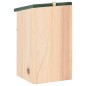 vidaXL Casa para pájaros 10 unidades madera maciza de abeto 12x12x22cm vidaXL Casa para pájaros 10 unidades madera maciza de abeto 12x12x22cm
