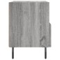 vidaXL Mesita de noche madera de ingeniería gris Sonoma 40x35x47,5 cm vidaXL Mesita de noche madera de ingeniería gris Sonoma 40x35x47,5 cm