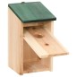 vidaXL Casa para pájaros 10 unidades madera maciza de abeto 12x12x22cm vidaXL Casa para pájaros 10 unidades madera maciza de abeto 12x12x22cm