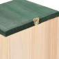 vidaXL Casa para pájaros 10 unidades madera maciza de abeto 12x12x22cm vidaXL Casa para pájaros 10 unidades madera maciza de abeto 12x12x22cm