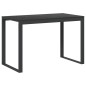 vidaXL Escritorio de ordenador madera de ingeniería negro 110x60x73 cm vidaXL Escritorio de ordenador madera de ingeniería negro 110x60x73 cm