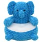 vidaXL Elefante de peluche azul vidaXL Elefante de peluche azul