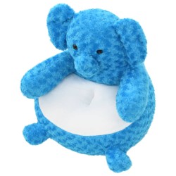 vidaXL Elefante de peluche azul 