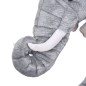 vidaXL Elefante de peluche de pie gris XXL vidaXL Elefante de peluche de pie gris XXL