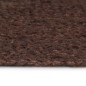 vidaXL Alfombra de yute tejida a mano redonda marrón 90 cm vidaXL Alfombra de yute tejida a mano redonda marrón 90 cm