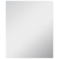vidaXL Espejo de pared de baño con LED 50x60 cm vidaXL Espejo de pared de baño con LED 50x60 cm