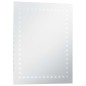 vidaXL Espejo de pared de baño con LED 50x60 cm vidaXL Espejo de pared de baño con LED 50x60 cm