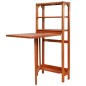 vidaXL Juego de bistró plegable de 3 piezas madera maciza de acacia