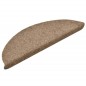 vidaXL Alfombrilla autoadhesiva de escalera 5 uds 56x17x3 cm crema vidaXL Alfombrilla autoadhesiva de escalera 5 uds 56x17x3 cm crema