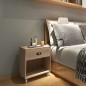 vidaXL Mesita de noche marrón 2 unidades madera maciza vidaXL Mesita de noche marrón 2 unidades madera maciza