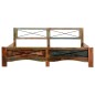 vidaXL Estructura de cama de madera maciza reciclada 180x200 cm vidaXL Estructura de cama de madera maciza reciclada 180x200 cm