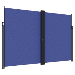 vidaXL Toldo lateral retráctil azul 220x1000 cm 